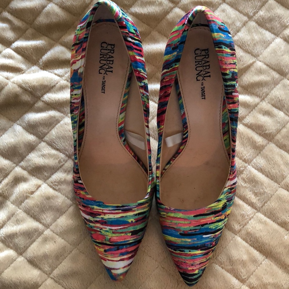 Prabal Gurung for Target Rainbow Heels 7W